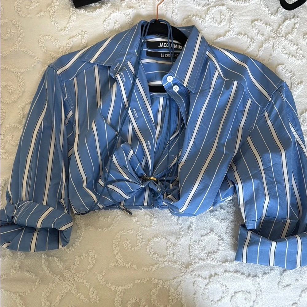 JACQUEMUS La Chemise Plidao Shirt (FR32) - Picture 6 of 11